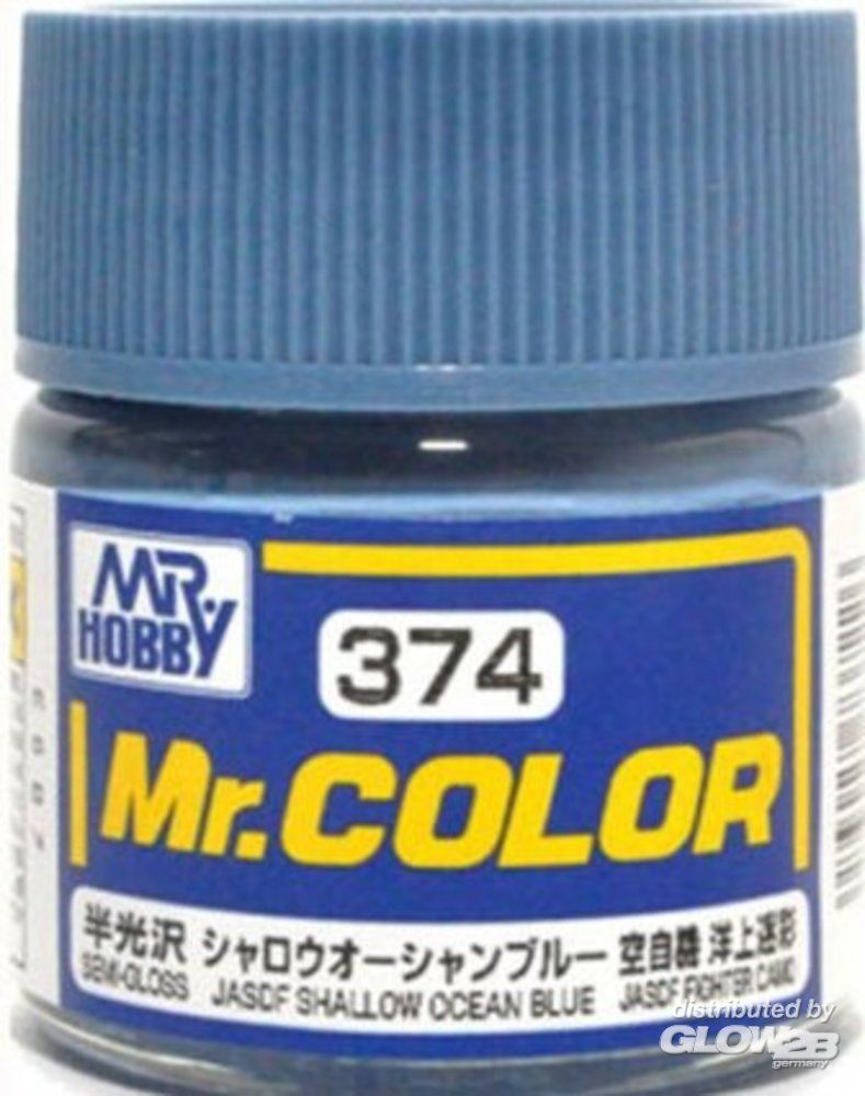 Mr Hobby -Gunze Mr. Color (10 ml)  JASDF SHALLOW OCEAN BLUE
