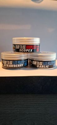 Ready to use elite pellets 8mm garlic