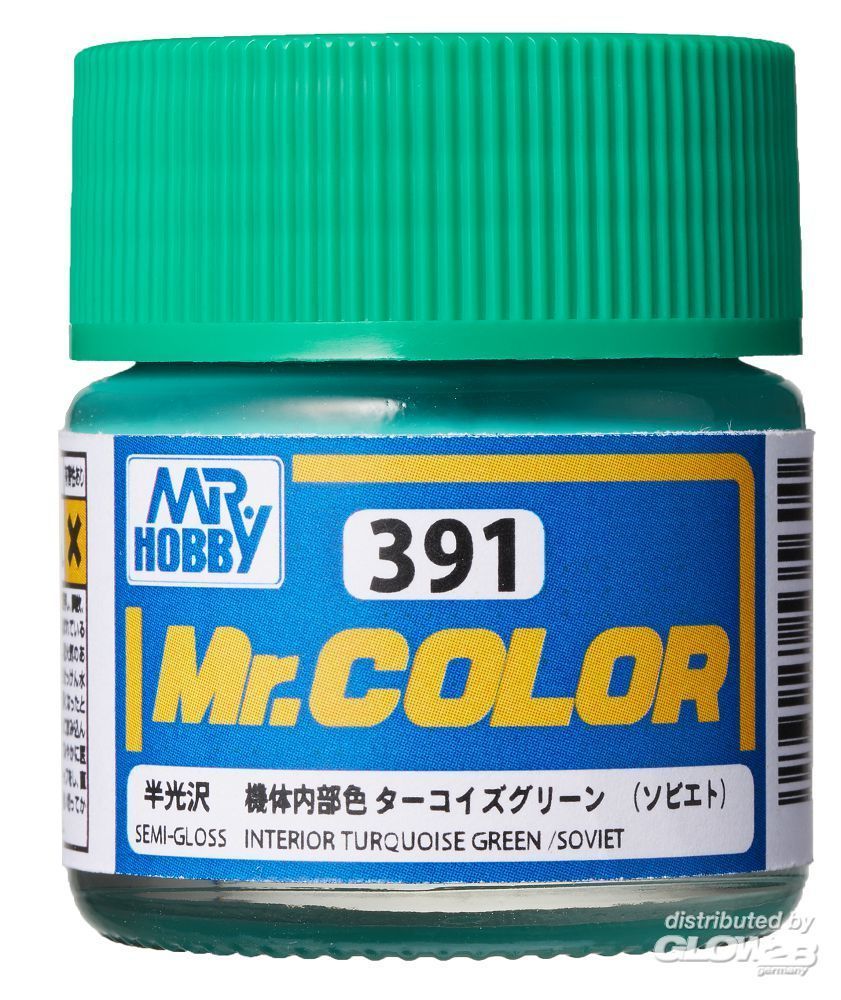 Mr Hobby -Gunze Mr. Color (10 ml) INTERIOR TURQUOISE GREEN (sovjet)