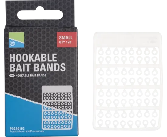 Hookable Bait Bands  SMALL - PRESTON