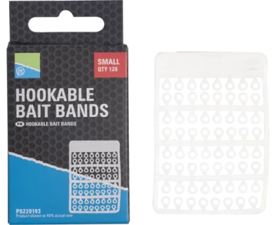 Hookable Bait Bands  SMALL - PRESTON