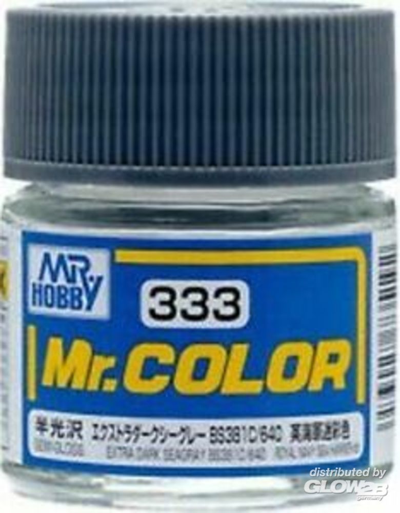 Mr Hobby -Gunze Mr. Color (10 ml) EXTRA DARK SEAGRAY BS381C 640
