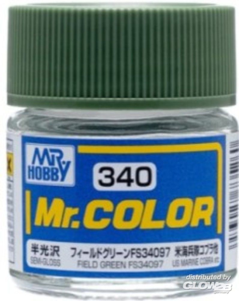 Mr Hobby -Gunze Mr. Color (10 ml) FIELD GREEN FS34097