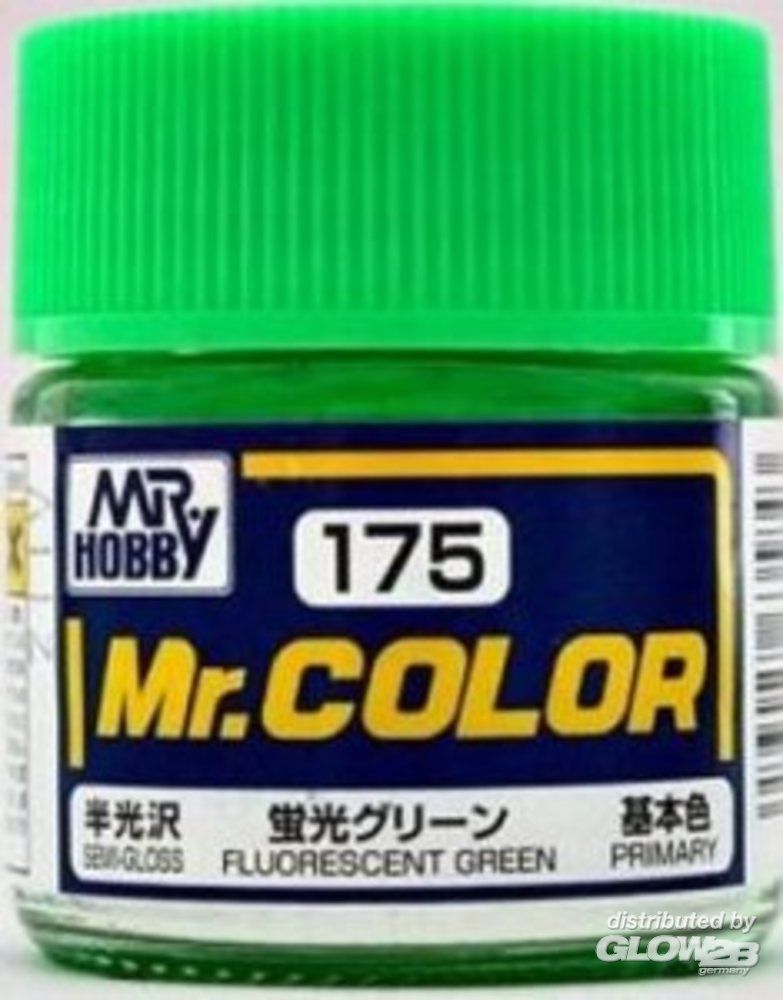 Mr Hobby -Gunze Mr. Color (10 ml) FLUORESCENT  GREEN
