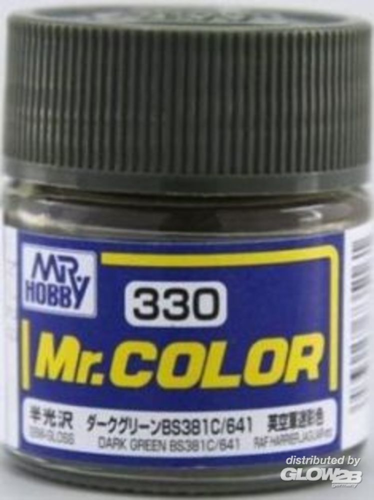 Mr Hobby -Gunze Mr. Color (10 ml) DARK GREEN BS381C/641