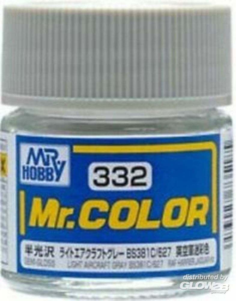 Mr Hobby -Gunze Mr. Color (10 ml) LIGHT AIRCRAFT GRAY BS381C 627