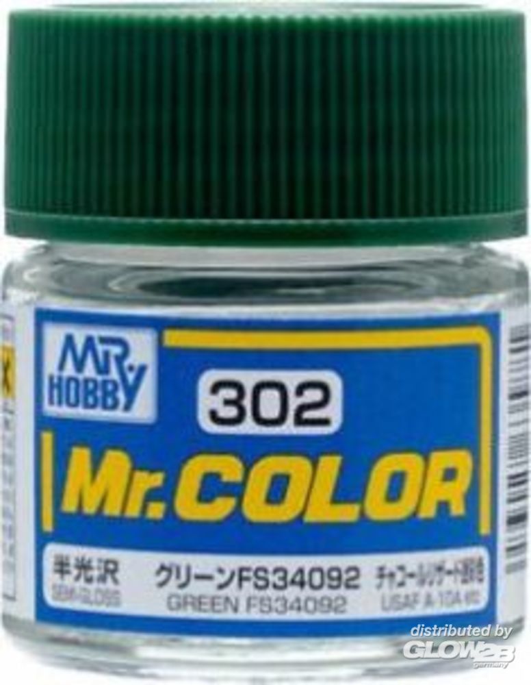 Mr Hobby -Gunze Mr. Color (10 ml) GREEN FS34092