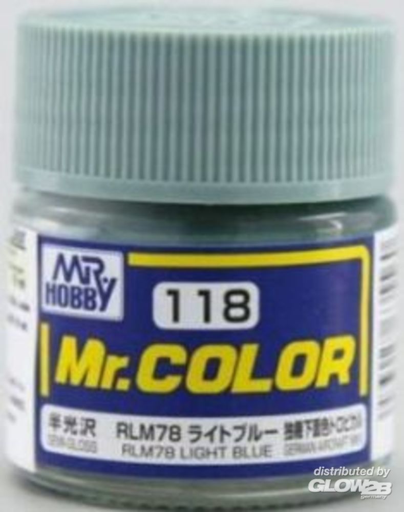 Mr Hobby -Gunze Mr. Color (10 ml) RLM78 LIGHT BLUE