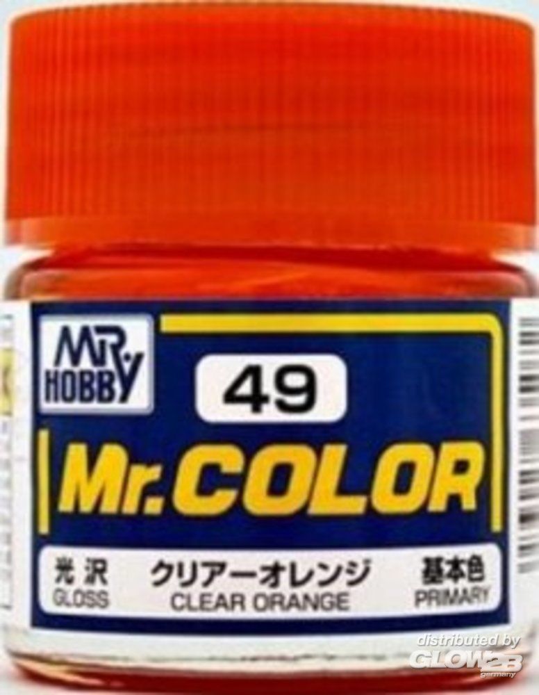 Mr Hobby -Gunze Mr. Color (10 ml) CLEAR ORANGE