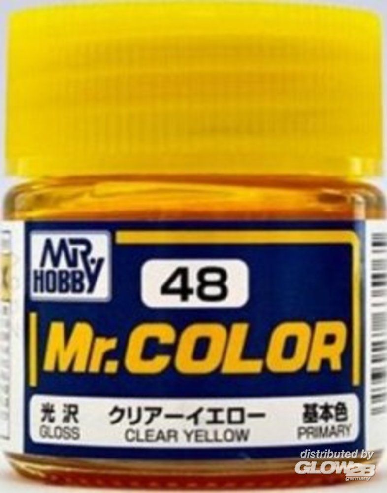 Mr Hobby -Gunze Mr. Color (10 ml) CLEAR YELLOW