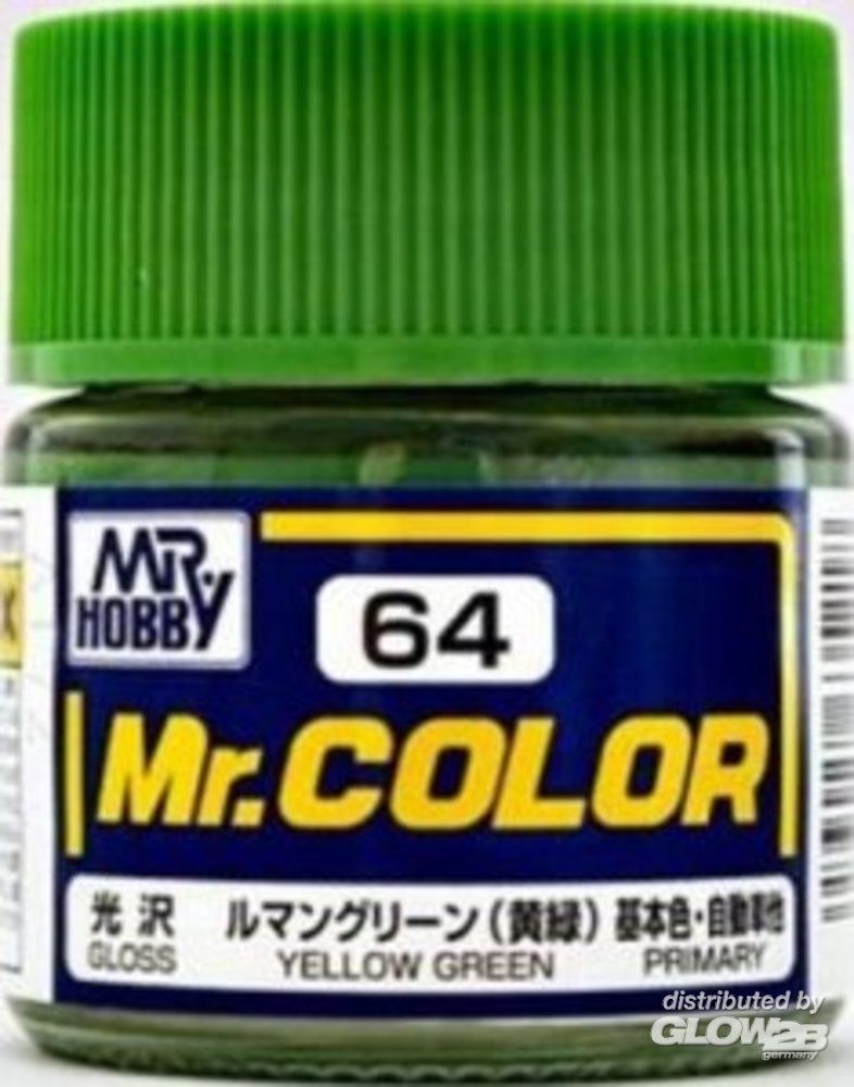 Mr Hobby -Gunze Mr. Color (10 ml) YELLOW GREEN