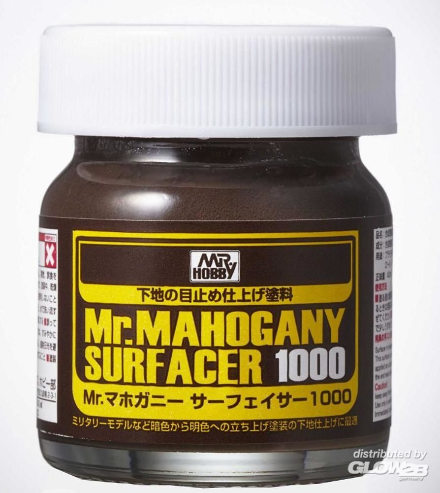 MR MAHOGANY  surfacer 1000  40ml - MR HOBBY