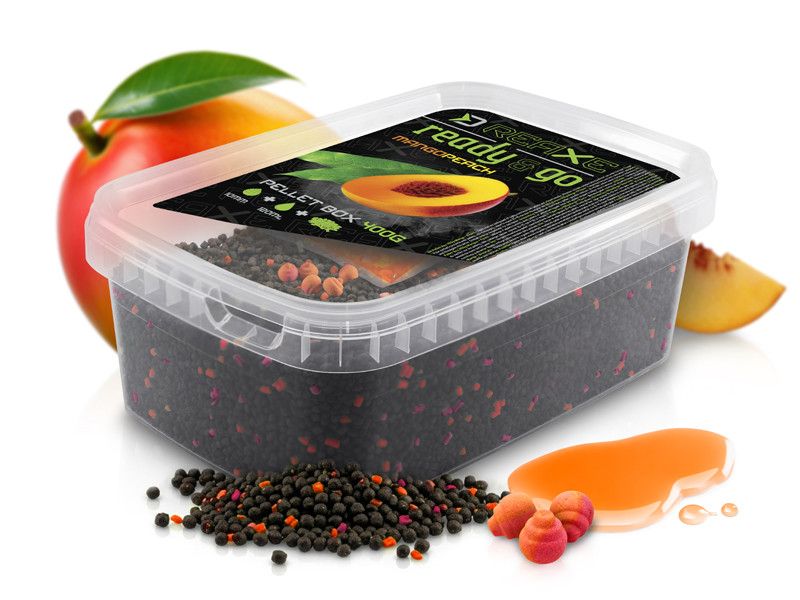 Pellet box Delphin reaxe mango peach