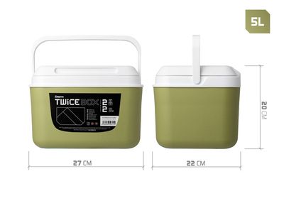 Cooling box Delphin 5l + 2 koel elementen