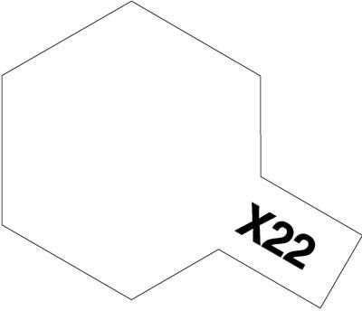 ACRYLIC PAINT X-22 CLEAR - TAMIYA
