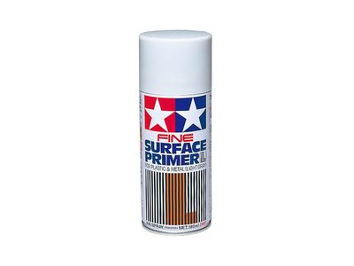 FINE SURFACE PRIMER L FOR PLASTIC &amp; METAL (LIGHT GRAY) - TAMIYA