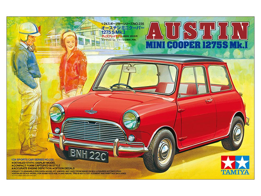 1/24 SCALE AUSTIN MINI COOPER 1275S Mk.I - TAMIYA