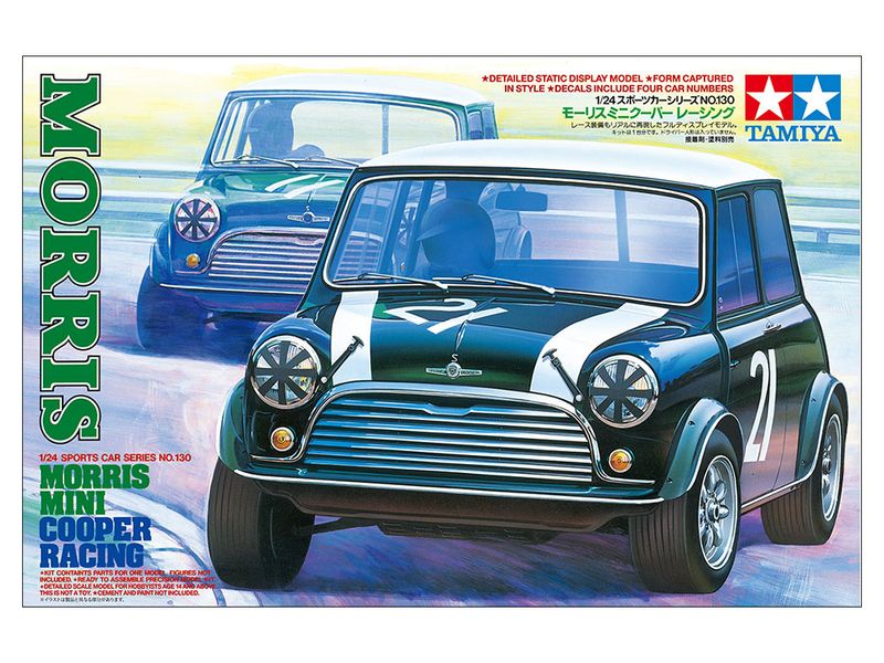 1/24 SCALE MORRIS MINI COOPER RACING - TAMIYA