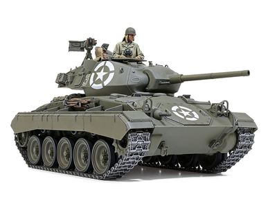 1/35 SCALE U.S. LIGHT TANK M24 CHAFFEE EUROPEAN THEATER TAMIYA