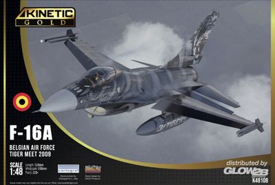 F-16A MLU Tiger Meet 2009 in 1:48 - KINETIC