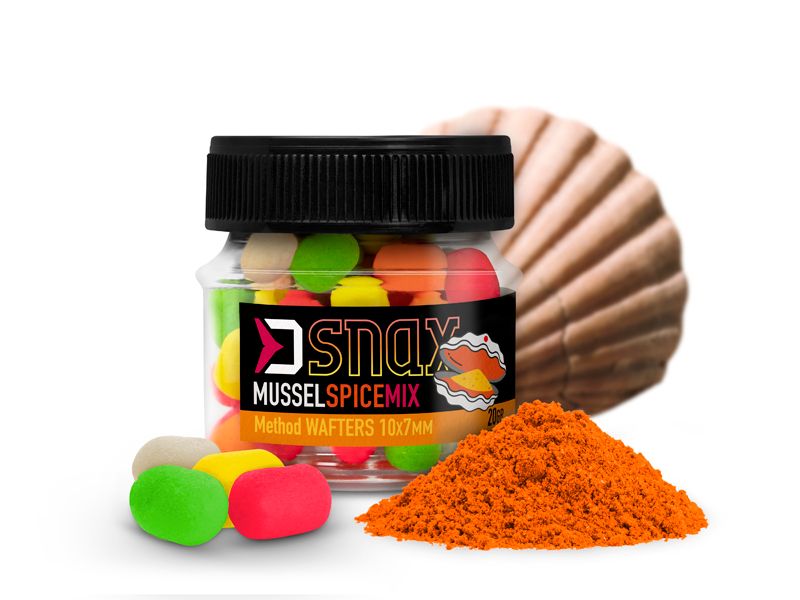 MIX D SNAX WAFT lure 10x7mm/20g - MUSSELS-SPICES
