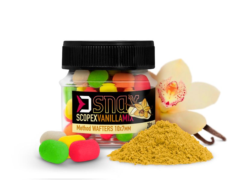 MIX D SNAX WAFT lure 10x7mm/20g - SCOPEX-VANILLA