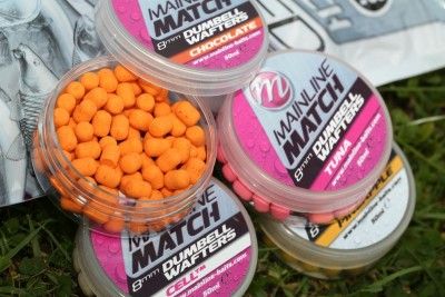 Mainline - Match Dumbell Wafters 8mm - Pink - Tuna