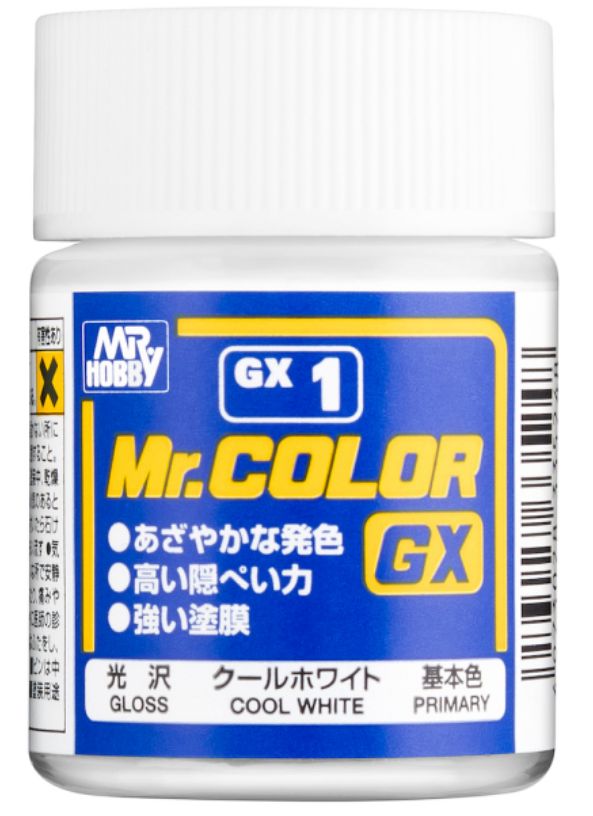 Mr.Hobby GX-1 Cool White Gloss 18ml