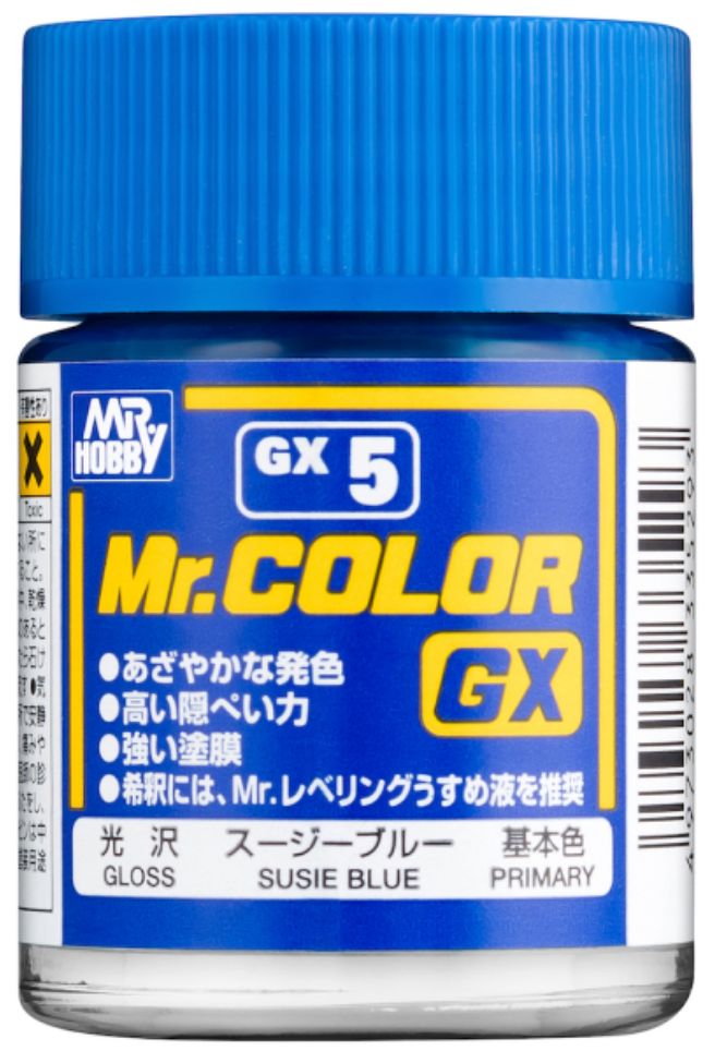 Mr.Hobby GX-5 Susie Blue Gloss 18ML