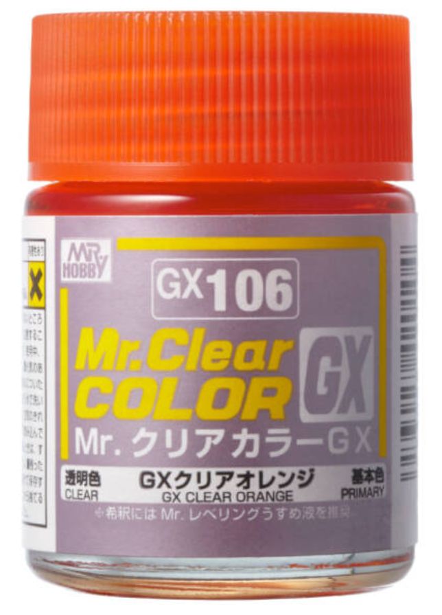 Mr.Hobby GX-106 Clear Orange 18ML