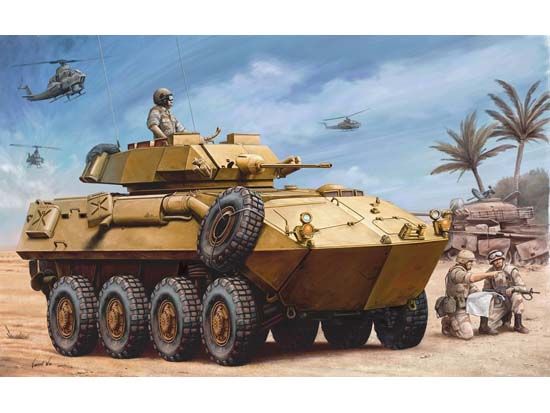 Trumpeter 00349 USMC LAV-25 Piranha 1/35