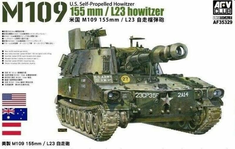 M109 155mm/L23 Howitzer 1/35