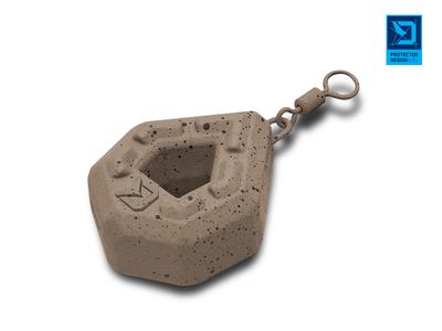 Gripper lead Delphin CyberBARBED with an opening 120g