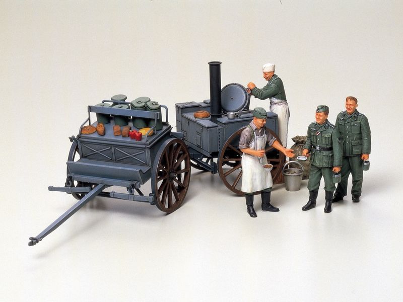 1/35 SCALE GERMAN FIELD KITCHEN SCENERY