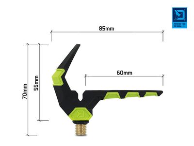 Feeder holder Delphin SIXTO REAXE Front