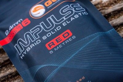 Guru Tackle - Guru Hybrid Elastic 2.4mm Red 5m
