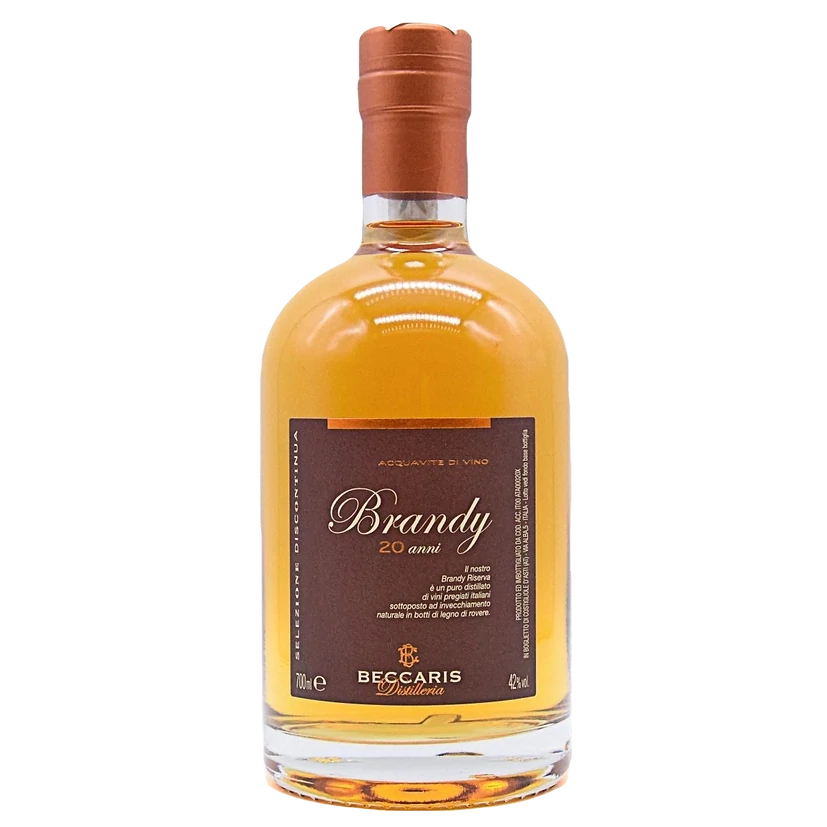 BECCARIS - Brandy (700ml) in luxe doos