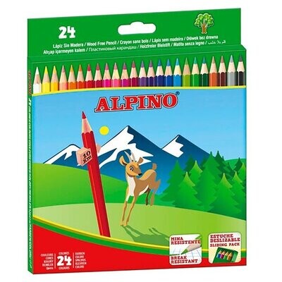 Lapicero de colores alpino 24 colores