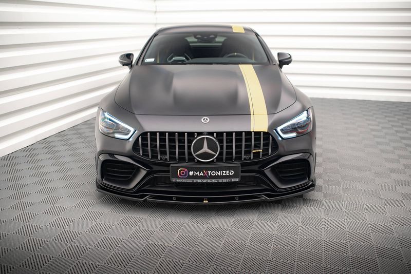 Front Ansatz V.3 für Mercedes-AMG GT 63S 4-Door Coupe Aero schwarz Hochglanz