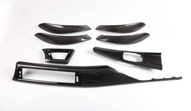 Carbon-Interieurleisten – kompatibel F30/F31/F32/F33/F34/F36 (5/7-tlg.)