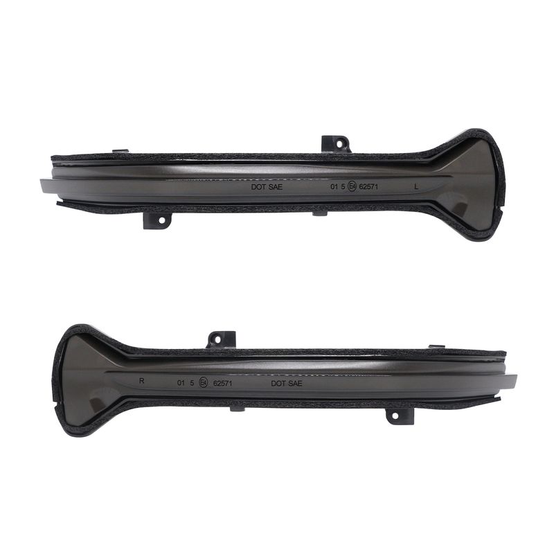 Schwarze LED-Spiegelblinker – dynamisch/ Standard umschaltbar – kompatibel mit 3er/4er/5er/7er/8er (G-Reihe)
