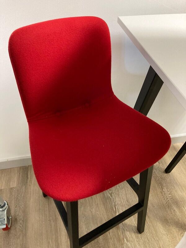 Tall Red Stool
