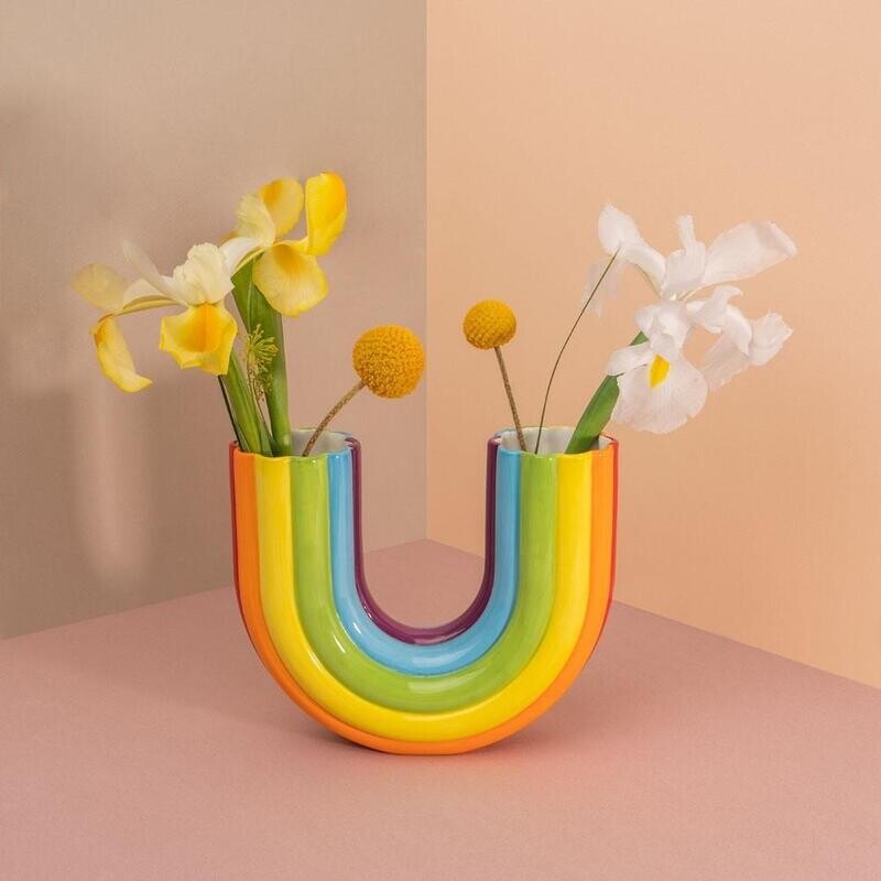DOIY RAINBOW VASE