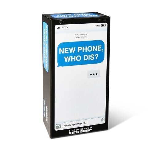 WDYM NEW PHONE WHO DIS