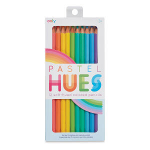 OOLY PASTEL HUES COLORED PENCILS 12 SET