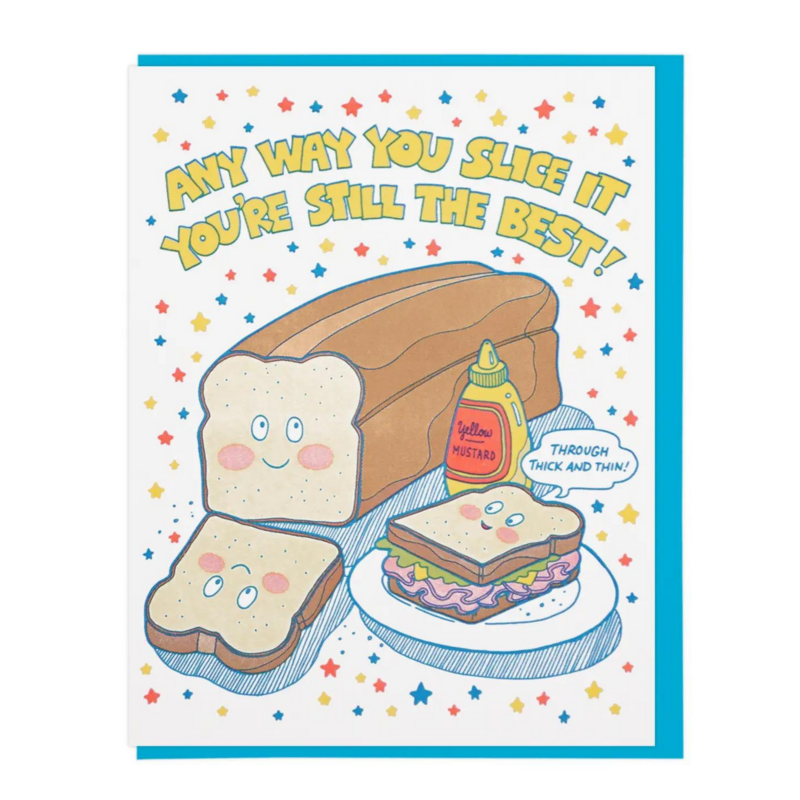ANY WAY YOU SLICE IT CARD