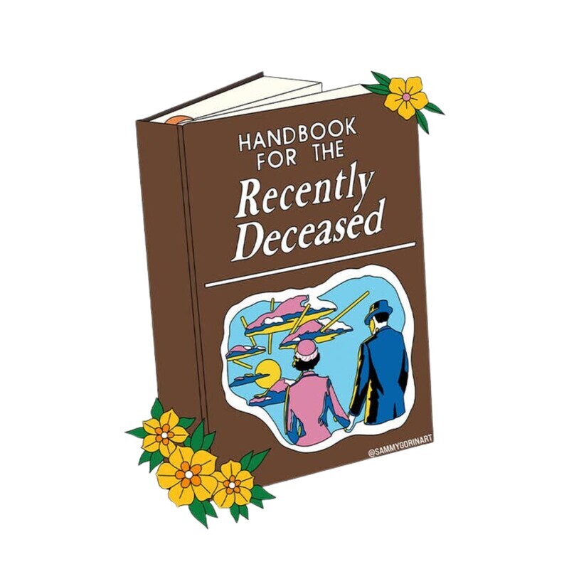 BEETLEJUICE HANDBOOK STICKER