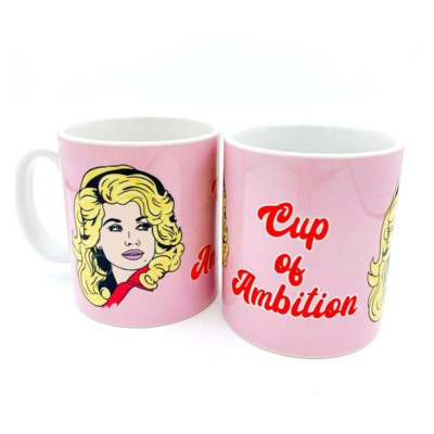 CUP OF AMBITION DOLLY MUG