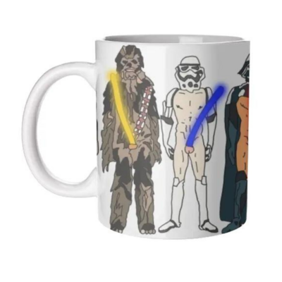 NAUGHTY LIGHTSABER MUG