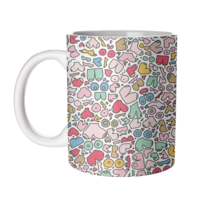 COLORFUL BOOB MUG